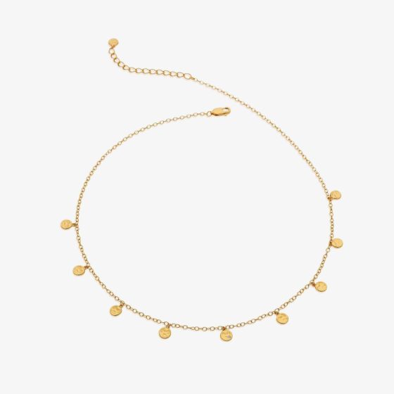 Hot Diamonds HD X Golden Edit 40-45cm Lunar Necklace DN149