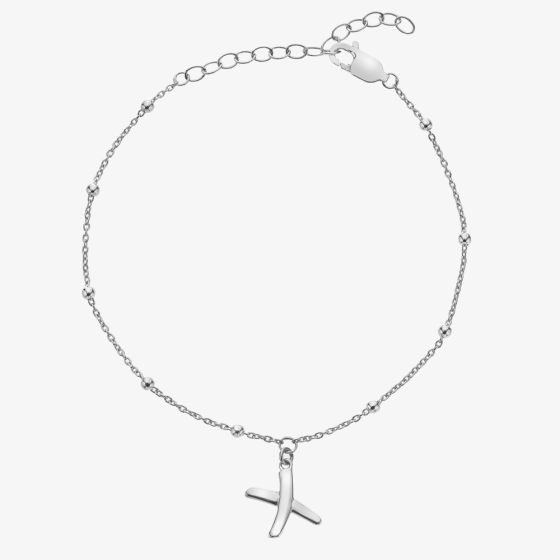 Hot Diamonds Silver Whisper Sterling Silver Happy Birthday Bracelet SWB009