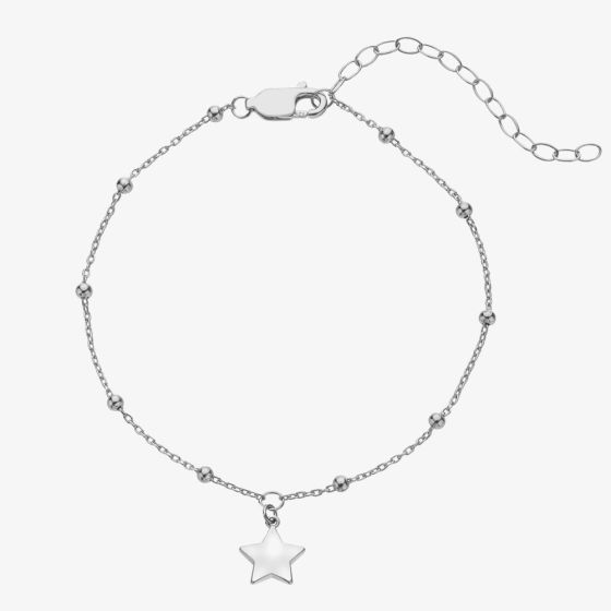 Hot Diamonds Silver Whisper Sterling Silver Be You Bracelet SWB023