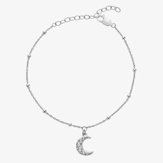 Hot Diamonds Silver Whisper Sterling Silver Love You Bracelet SWB007