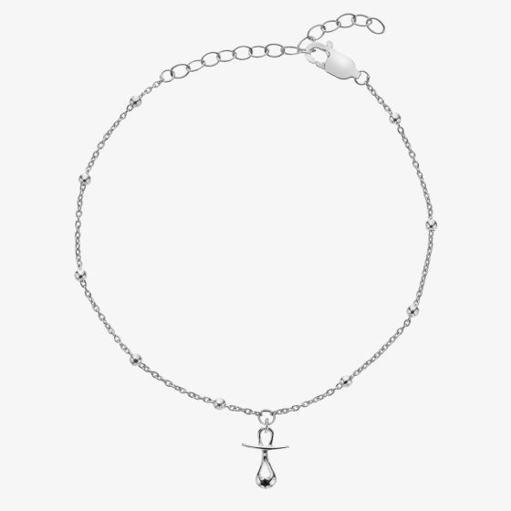 Hot Diamonds Silver Whisper Sterling Silver New Mum Bracelet SWB008