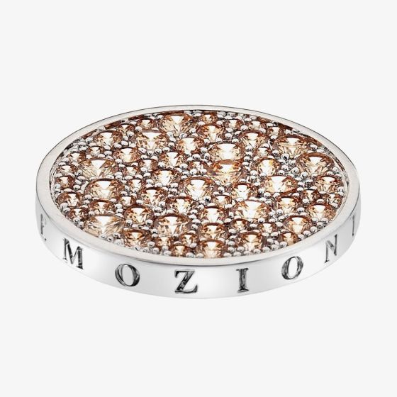 Hot Diamonds Emozioni Scintilla Champagne Loyal 33mm Coin EC371