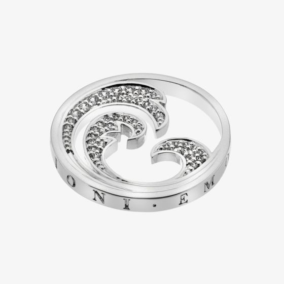 Hot Diamonds Emozioni Oceano Silver 25mm Coin EC528
