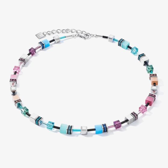 Coeur De Lion GeoCUBE Multicolour Vintage Necklace 2840/10-1544
