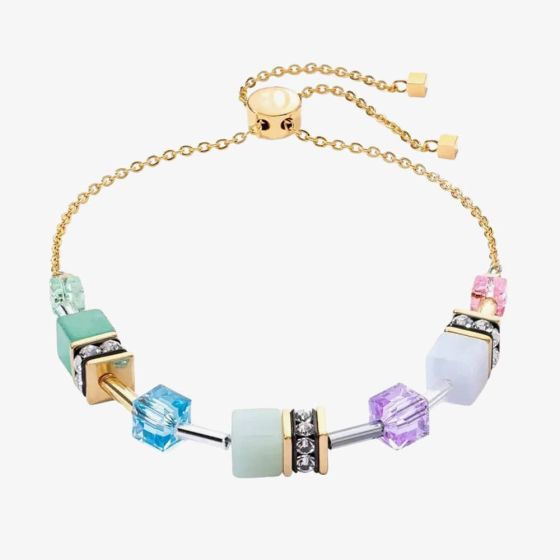 Coeur De Lion GeoCUBE Multicolour Toggle Bracelet 3035/30-1522