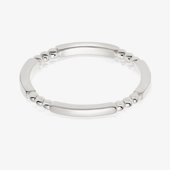 Daisy London Stacked Sterling Silver Thin Ring SRB9005_SLV