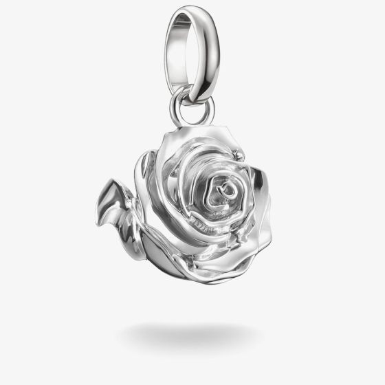 THOMAS SABO Charm Club Connect Silver Rose Blossom Charm CC1263-001-21