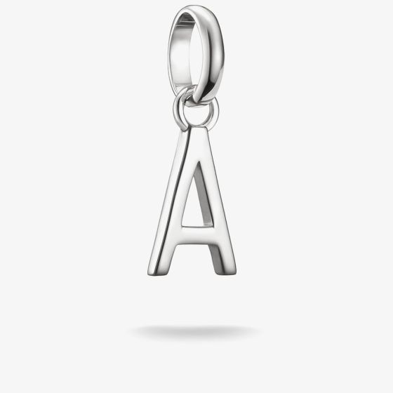 THOMAS SABO Charm Club Connect Silver Letter A Charm CC1207-001-21