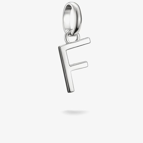THOMAS SABO Charm Club Connect Silver Letter F Charm CC1212-001-21