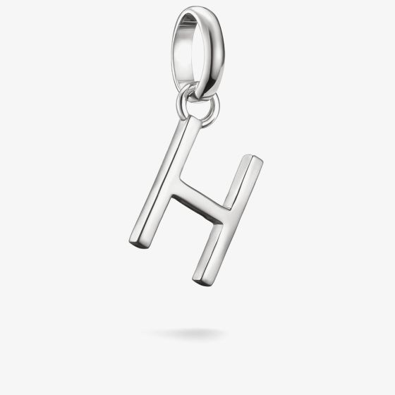 THOMAS SABO Charm Club Connect Silver Letter H Charm CC1214-001-21