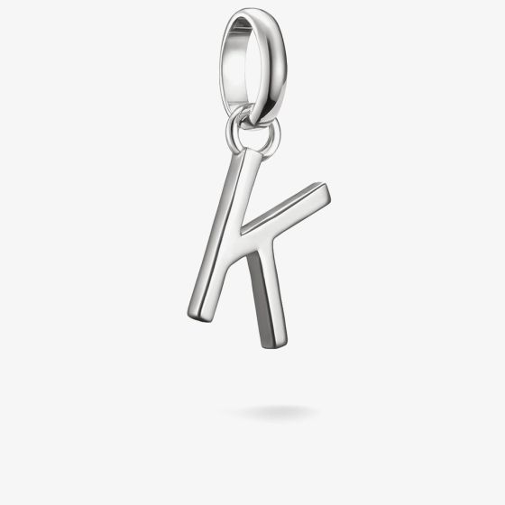 THOMAS SABO Charm Club Connect Silver Letter K Charm CC1217-001-21