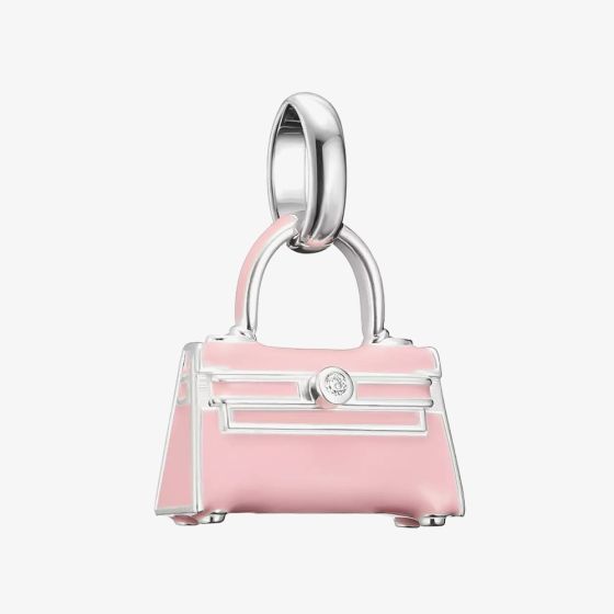 THOMAS SABO Charm Club Connect Tokyo Crush Pink Handbag Charm CC1299-041-9