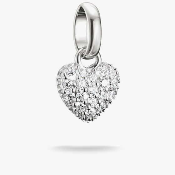 THOMAS SABO Charm Club Connect Hello Kitty Pave Cubic Zirconia Heart Charm CC1370-M02-14