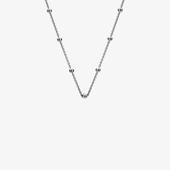 Hot Diamonds Emozioni Sterling Silver Bead 18 Inch Necklace CH001