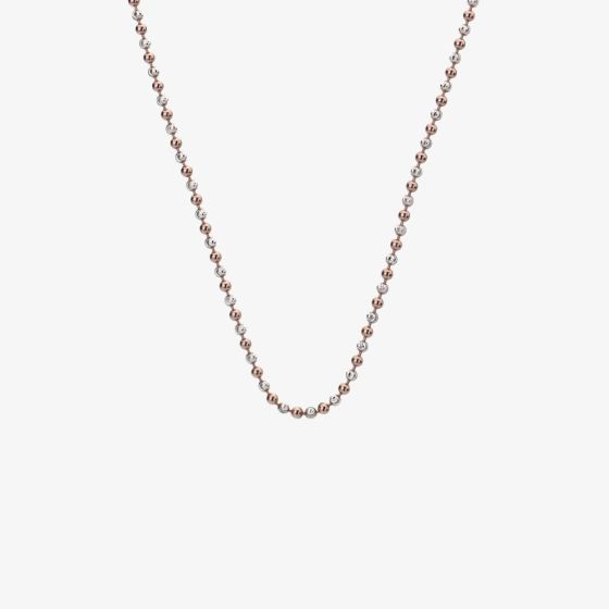 Hot Diamonds Emozioni Two Tone Beaded 30 Inch Chain CH020