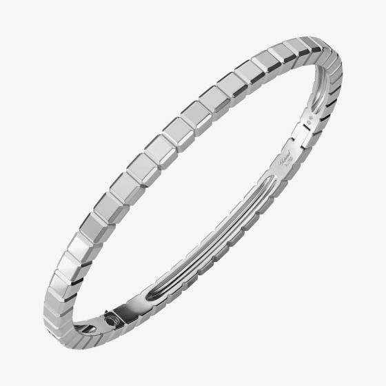 Chopard Ice Cube 18ct White Gold Bangle 858350-1002 (M)
