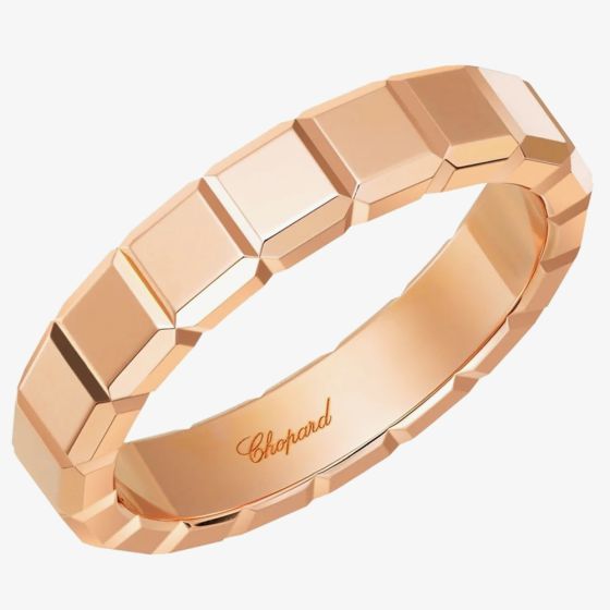 Chopard Ice Cube Pure 18ct Rose Gold Ring 829834-5010