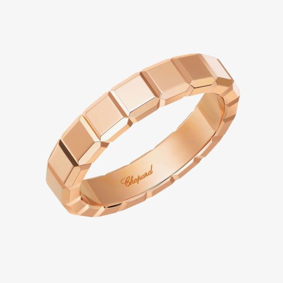 Chopard Ice Cube 18ct Rose Gold Ring 829834-5012 55