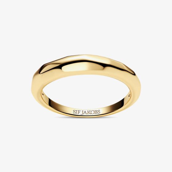 Sif Jakobs Gold Plated Roccia Ring SJ-R2724-YG