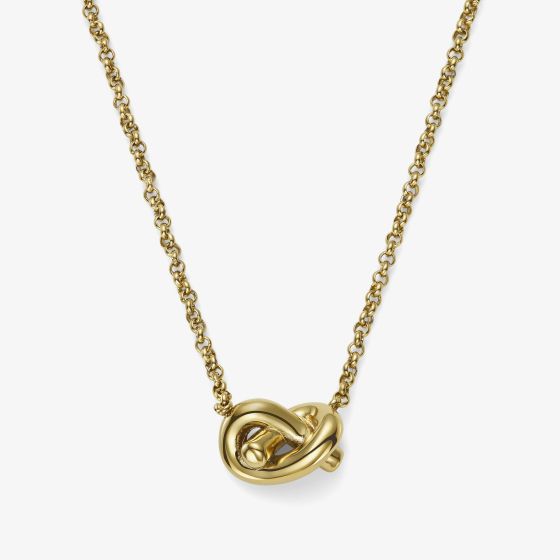 Olivia Burton Classic Gold Plated Lovers Knot Necklace 24100221