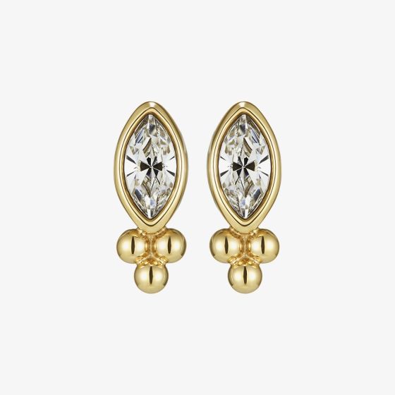 Olivia Burton Classic Gold Dainty Plated Cyrstal Studs Earrings 24100286