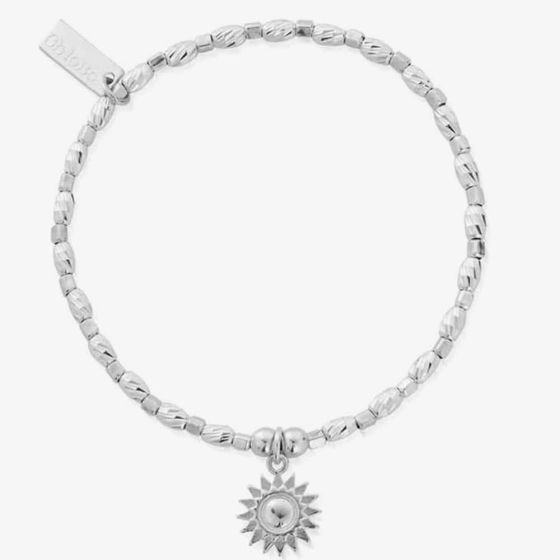 ChloBo Soul Glow Silver Sunshine Bracelet SBCFR3085