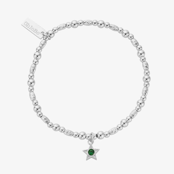 ChloBo Sterling Silver May Birthstone Bracelet SBBCB3488