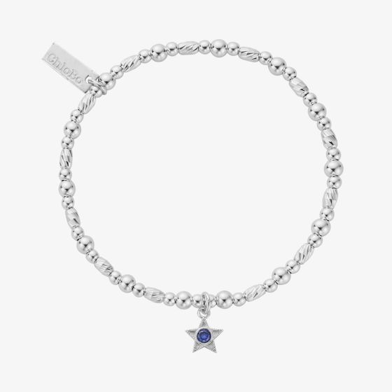 ChloBo Sterling Silver September Birthstone Bracelet SBBCB3496