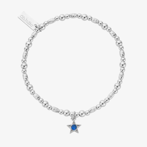 ChloBo Sterling Silver December Birthstone Bracelet SBBCB3502