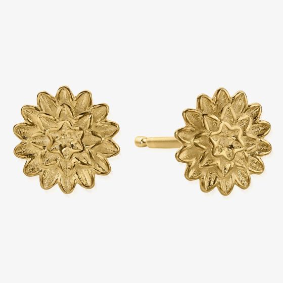 ChloBo Island Energy Botanical Beauty Gold-Tone Stud Earrings GEST3299