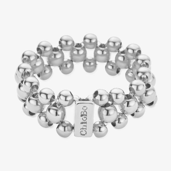 ChloBo Everlight Sterling Silver Ring SR2SBD (M)