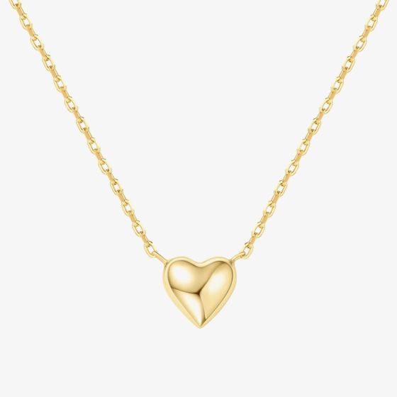 Ania Haie Sunny Sparkler 14ct Gold Plated Sweetheart Necklace N064-02G