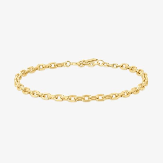 Ania Haie Vogue Maven 14ct Gold Plated Medium Chain Bracelet B062-03G