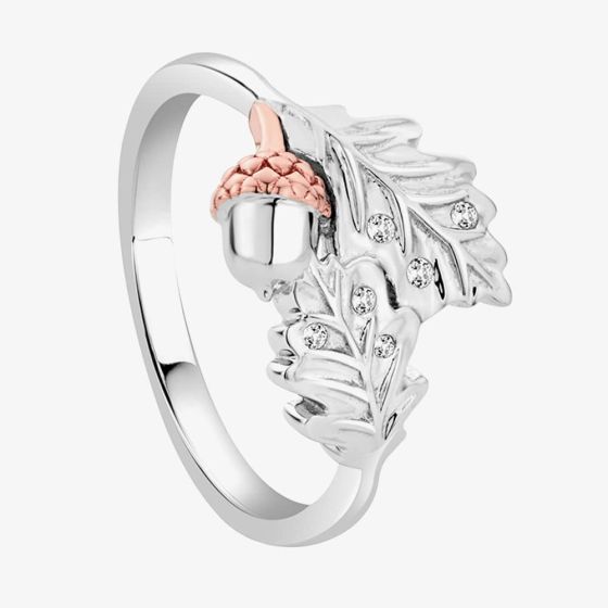 Clogau Royal Oak Leaf Ring 3SROKDR