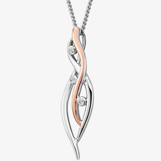 Clogau Swallow Falls Pendant Necklace 3SCTWIP