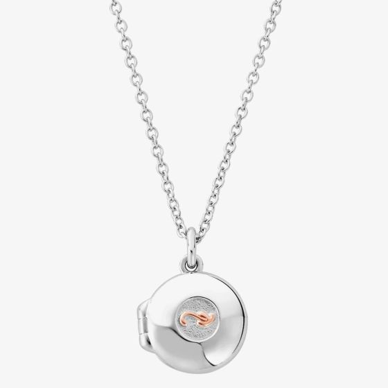 Clogau Insignia Tree of Life Silver Locket Necklace 3STOL0662