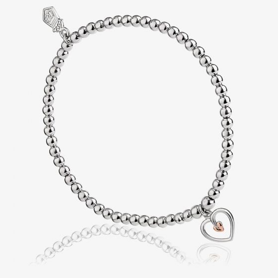 Clogau Tree Of Life Heart Bead Bracelet 3SBB7