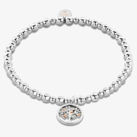 Clogau Tree Of Life 9ct Two Tone Tree Circle Bracelet 3SBB102R