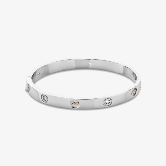 Clogau Sterling Silver Insignia Topaz Bangle 3SINS842