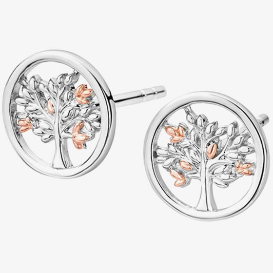 Clogau Tree of Life Stud Earrings 3SNTLCSE