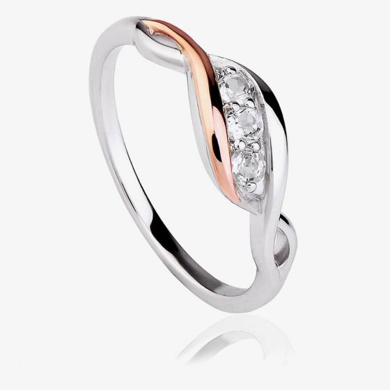 Clogau Past Present Future Ring 3SPPFR