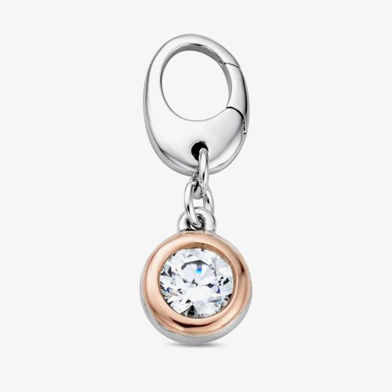 Clogau Insignia Sterling Silver & Swarovski Crystal Celebration Charm 3SCEL998