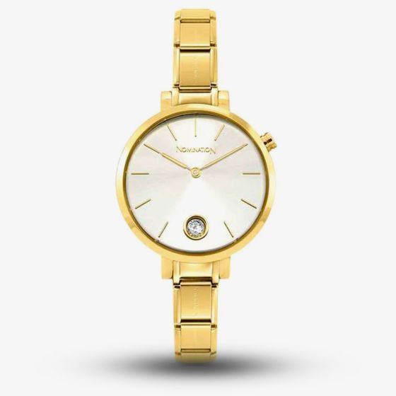Nomination Composable CLASSIC Paris Gold Tone Watch 076035/017