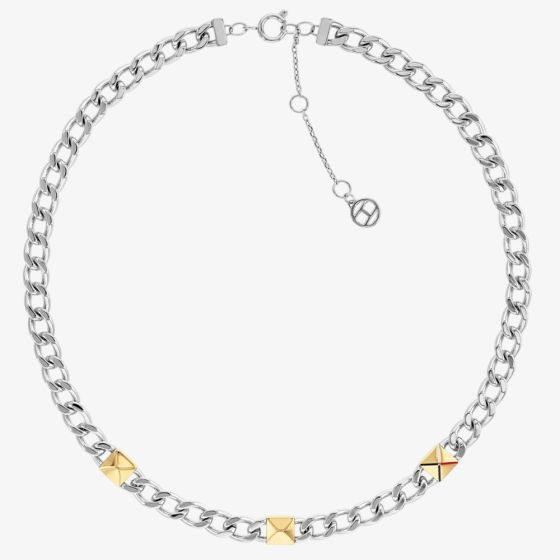 Tommy Hilfiger Gianna Ladies Two Tone Stainless Steel Necklace 2780912