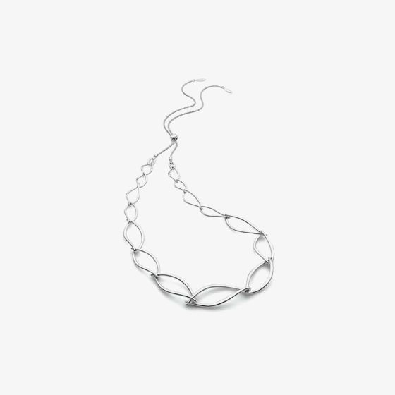 Kit Heath Sterling Entwine Twine Twist Toggle Necklace 90228RP