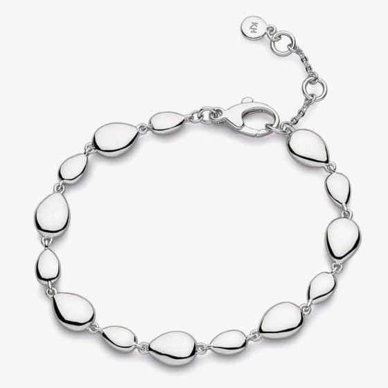 Kit Heath Sterling Silver Coast Pebbles Linking Pebbles Bracelet 70189RP