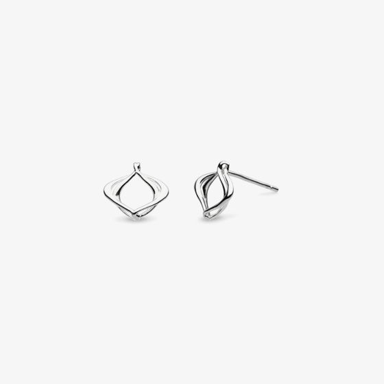 Kit Heath Sterling Silver Alicia Entwine Stud Earrings 40019RP