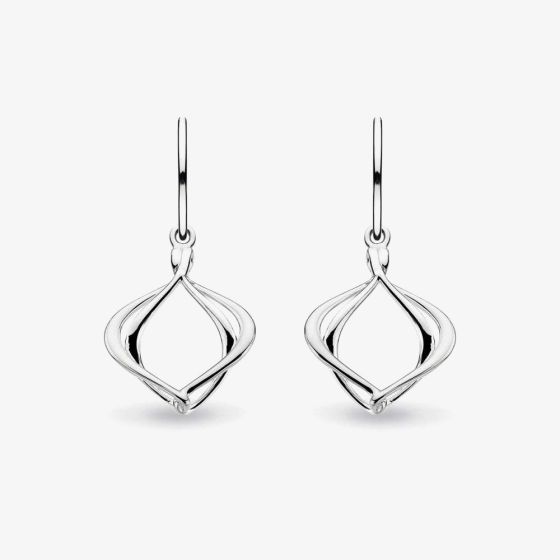 Kit Heath Sterling Silver Alicia Entwine Drop Earrings  60018RP