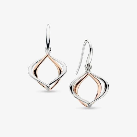 Kit Heath Two-Tone Alicia Grande Drop Earrings 60019RRP