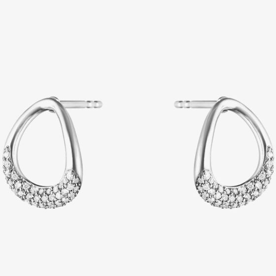 Georg Jensen Offspring 0.19ct Diamond Stud Earrings 10015849